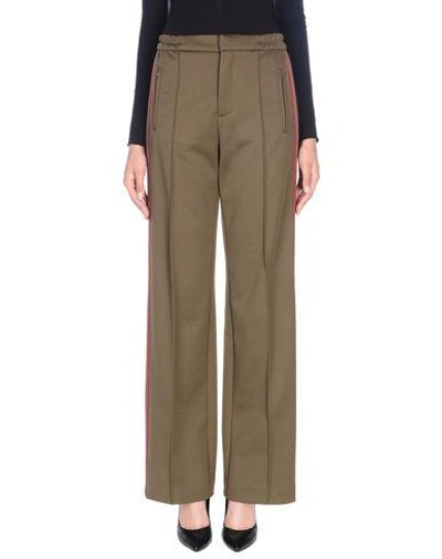 Shop Space Style Concept Pants In Military Green