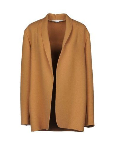 Shop Stella Mccartney Suit Jackets In Camel