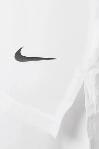 Shop Nike Dri-fit Stretch Tank In White