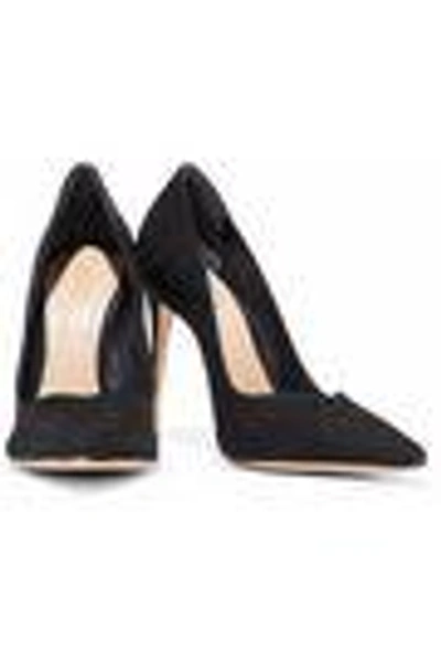 Shop Schutz Woman Barala Suede Pumps Black