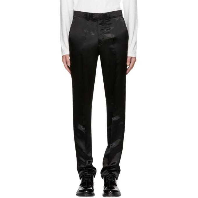 raf simons satin pants