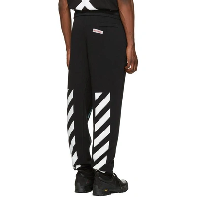 Shop Off-white Black Diagonal Arrows Lounge Pants