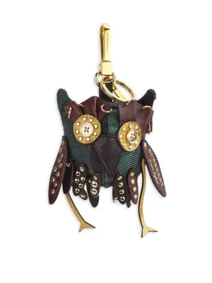 burberry purse charm