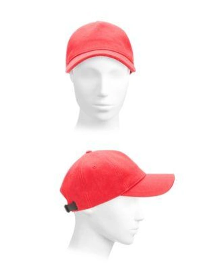 Shop Rag & Bone Marilyn Baseball Cap In Red