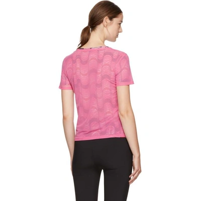 Shop Opening Ceremony Pink Double Layer T-shirt