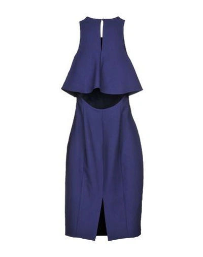 Shop Cinq À Sept Knee-length Dress In Purple