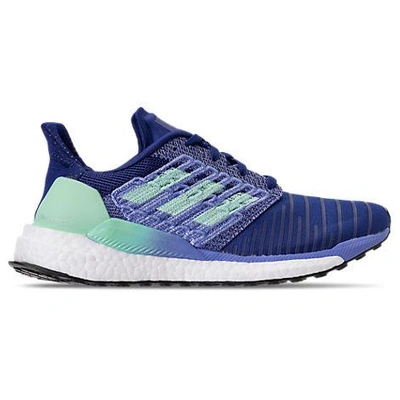 Shop Adidas Originals Women's Solarboost Running Shoes, Blue