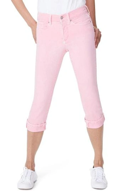Shop Nydj Marilyn Crop Jeans In Primrose