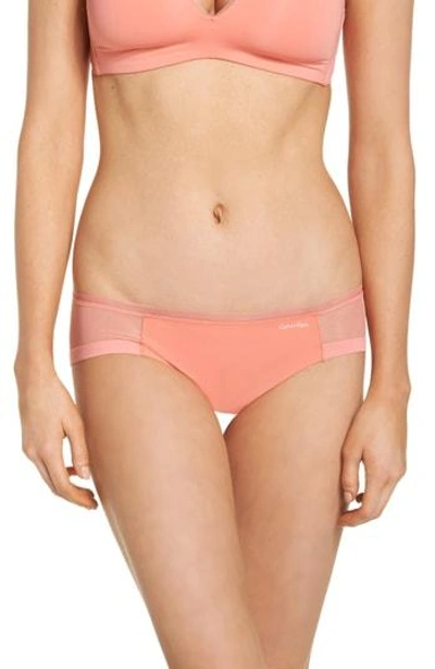 Shop Calvin Klein Seamless Bikini In Bright Quartz