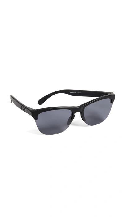 Shop Oakley Frogskins Lite Sunglasses In Black/black