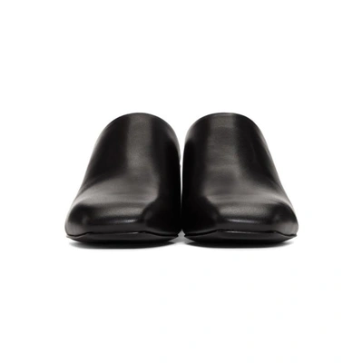 Shop 3.1 Phillip Lim / フィリップ リム 3.1 Phillip Lim Black Square Toe Mules In Ba001 Black