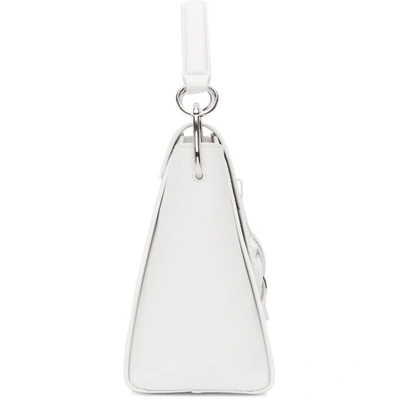 Shop 3.1 Phillip Lim White Leigh Top Handle Bag In Wh100 White