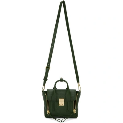 Shop 3.1 Phillip Lim Green Mini Pashli Satchel In Ja301 Jade