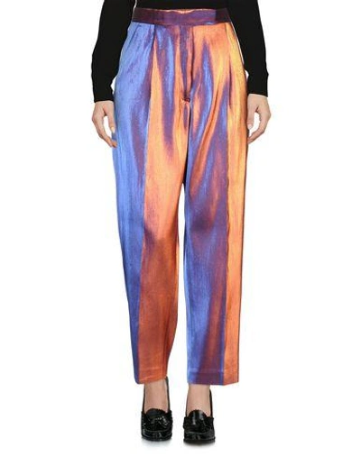 Shop Dries Van Noten Pants In Rust