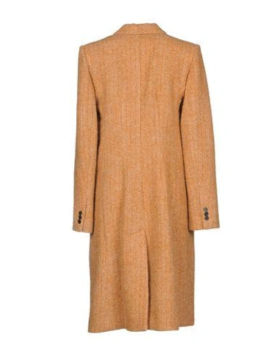 Shop Isabel Marant Coat In Tan