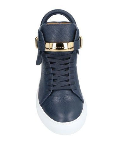 Shop Buscemi Sneakers In Dark Blue