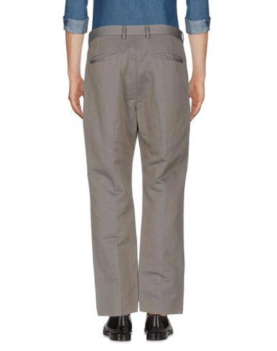 Shop Pence Casual Pants In Grey