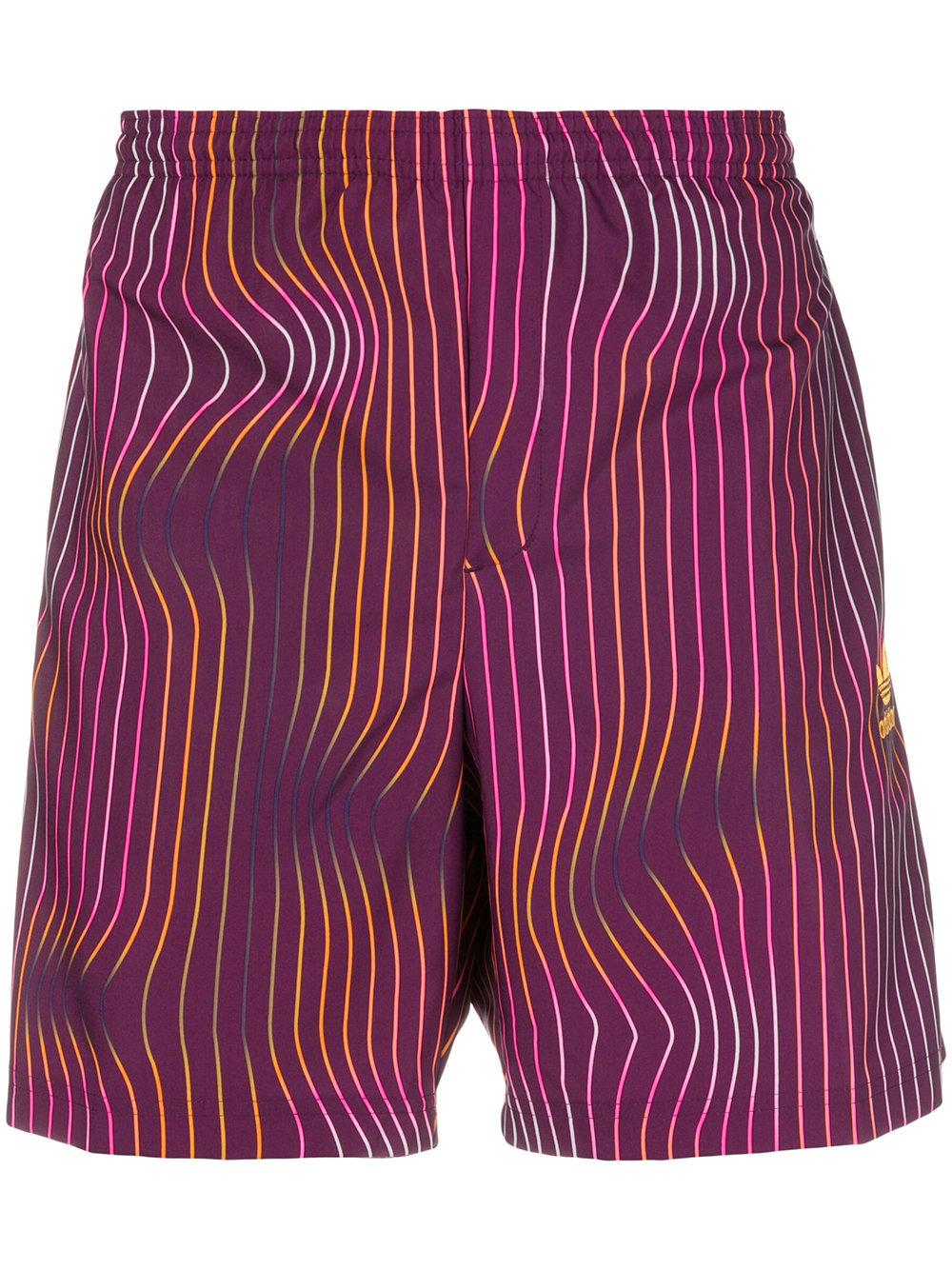 adidas warped stripes shorts