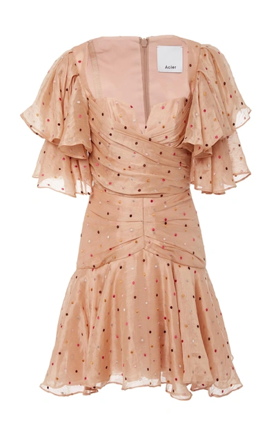 Shop Acler Parxton Dress In Pink