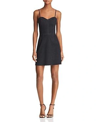 Shop Bailey44 Do Your Thing Denim Dress In Black