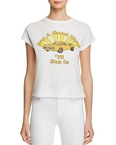 Shop Michelle By Comune For A Good Time Graphic Tee In Vintage White