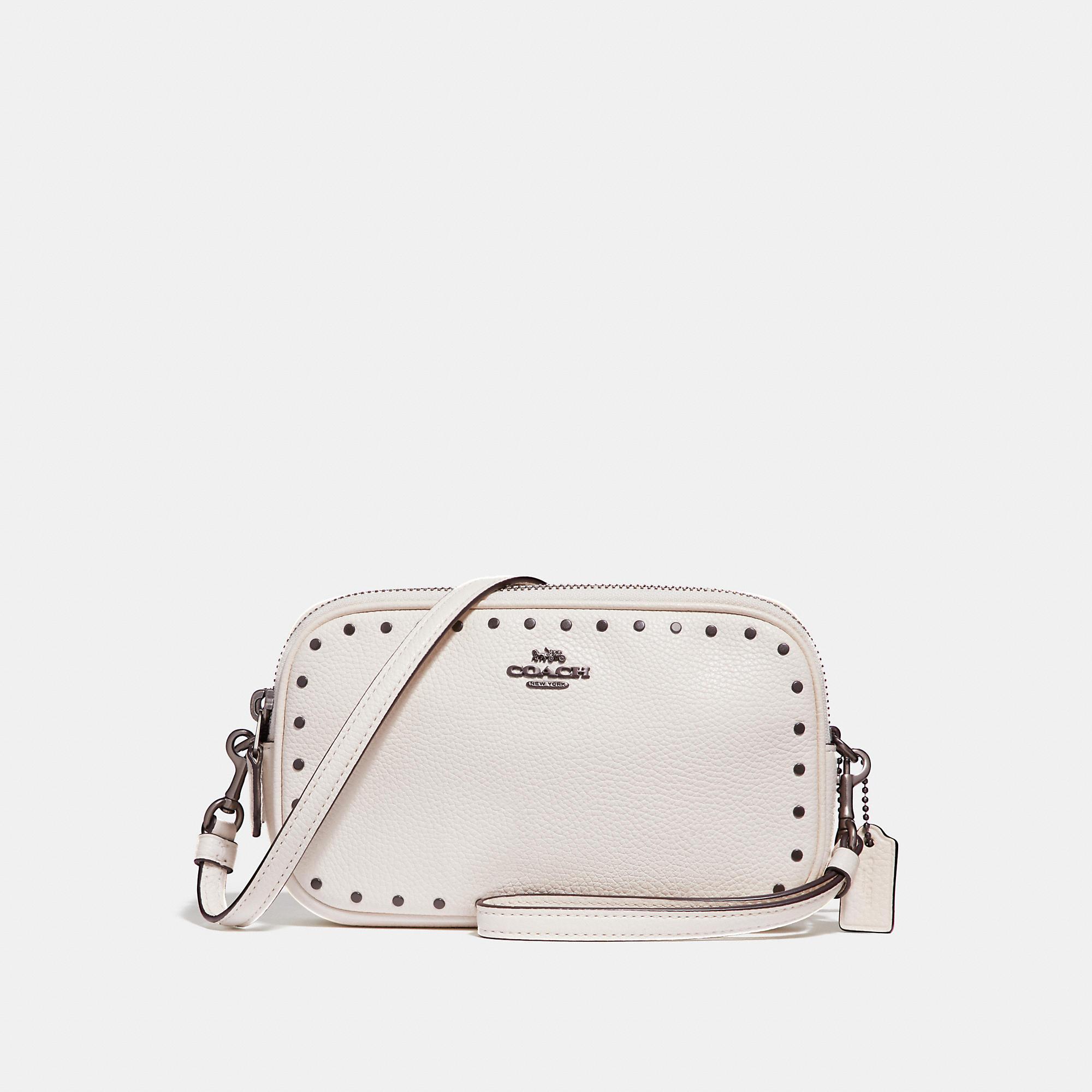 coach rivets crossbody
