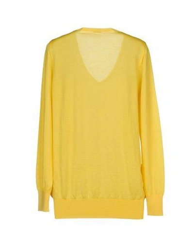 Shop Malo Sweaters In Yellow