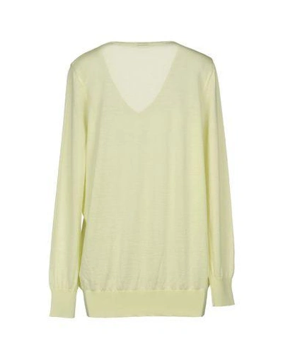 Shop Malo Cashmere Blend In Light Yellow