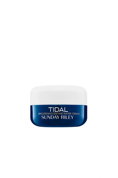 Shop Sunday Riley Tidal Brightening Enzyme Water Cream 15ml In N,a