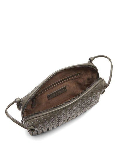 Sold at Auction: Bottega Veneta - Small Nodini Crossbody Bag - Tan Brown  Woven Leather Square