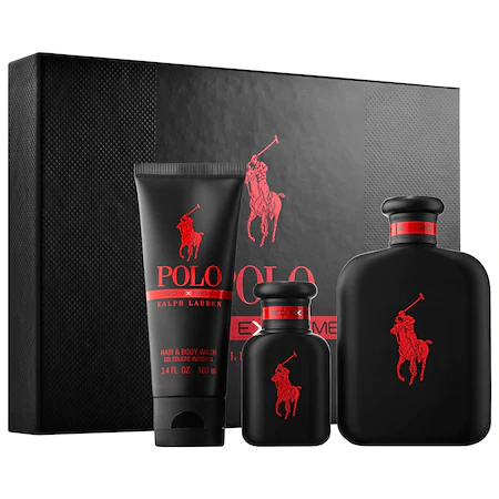 ralph lauren red extreme gift set