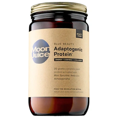 Shop Moon Juice Blue Beauty Adaptogenic Protein 16 oz/ 454 G