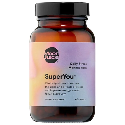 Shop Moon Juice Superyou Daily Stress Management Refillable Supplement 60 Capsules