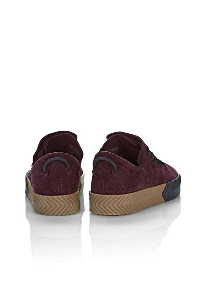 Shop Alexander Wang Adidas Originals By Aw Skate Shoes In Maroon