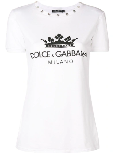 Shop Dolce & Gabbana White