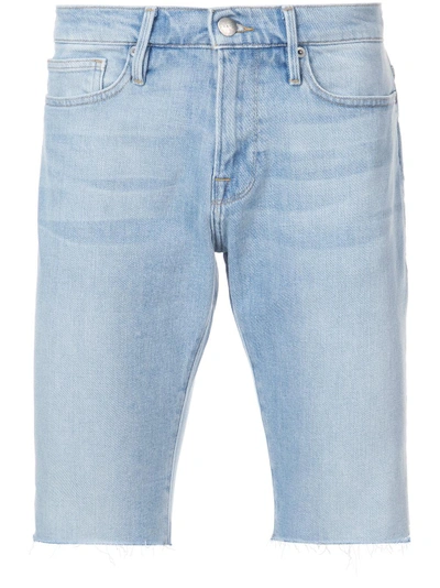 Shop Frame Skinny Knee Length Jeans