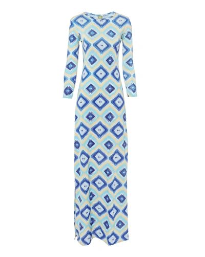 Shop Cest La Vie Evissa Geo Print Maxi Dress