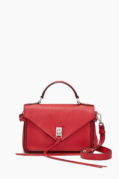 Shop Rebecca Minkoff Scarlet Red Small Darren Messenger Bag |