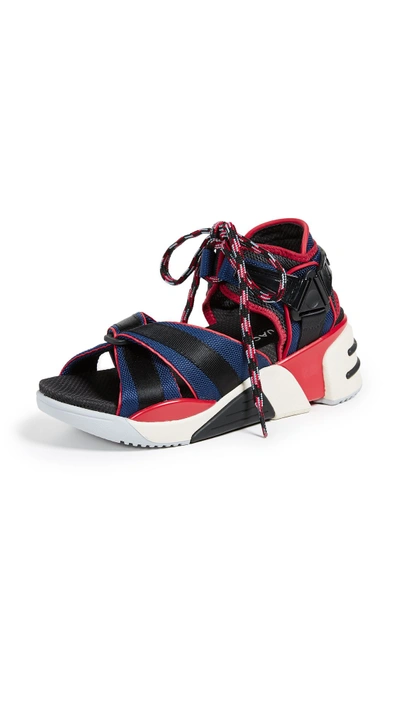 Shop Marc Jacobs Somewhere Sport Sandals In Red Multi