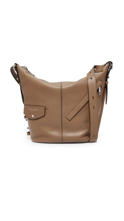 Shop Marc Jacobs The Sling Convertible Shoulder Bag In Oak