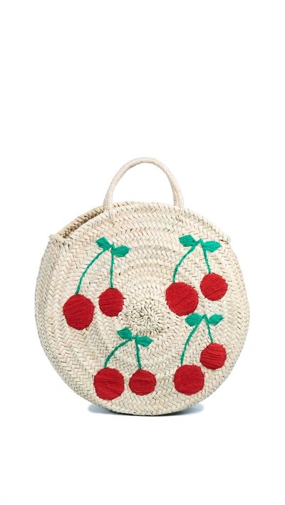 Shop Soeur Du Maroc Ibiza Tote Bag In Cherries