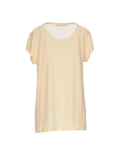 Shop Karl Lagerfeld T-shirt In Pale Pink