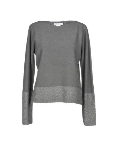 Shop Fabiana Filippi Sweater In Grey