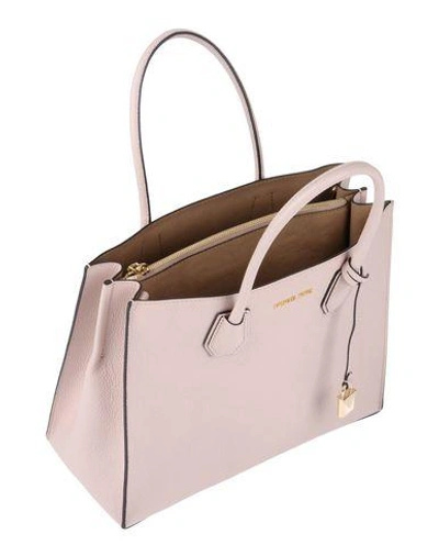 Shop Michael Michael Kors Handbags In Dove Grey