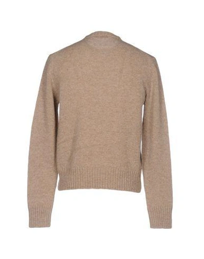 Shop Prada Sweaters In Camel