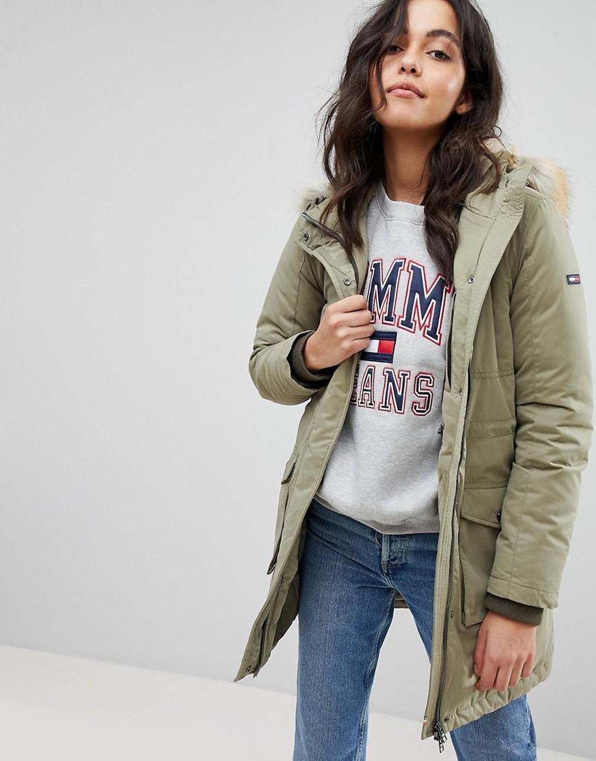 hilfiger denim down jacket