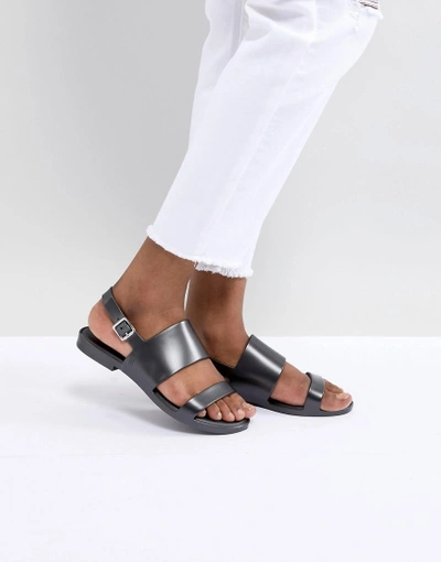 Shop Melissa Classy Shine Jelly Sandal - Black