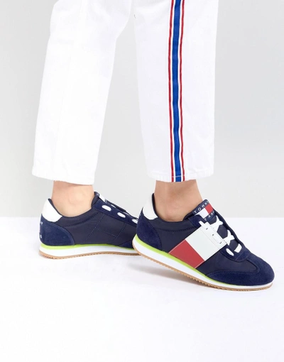 Shop Tommy Jeans 90s Capsule 5.0 Neptune Sneakers - Blue