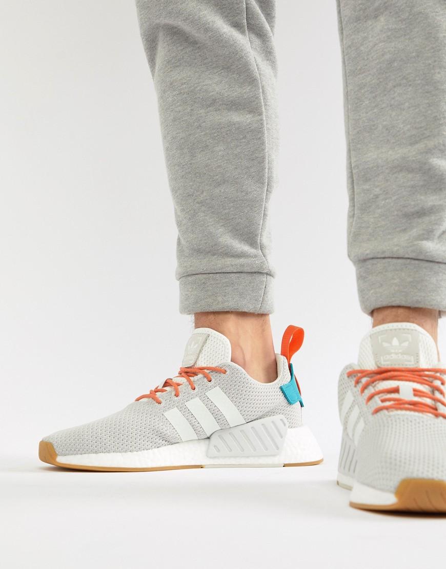 Adidas Originals Nmd R2 Boost Summer Sneakers In White Cq3080 - White |  ModeSens