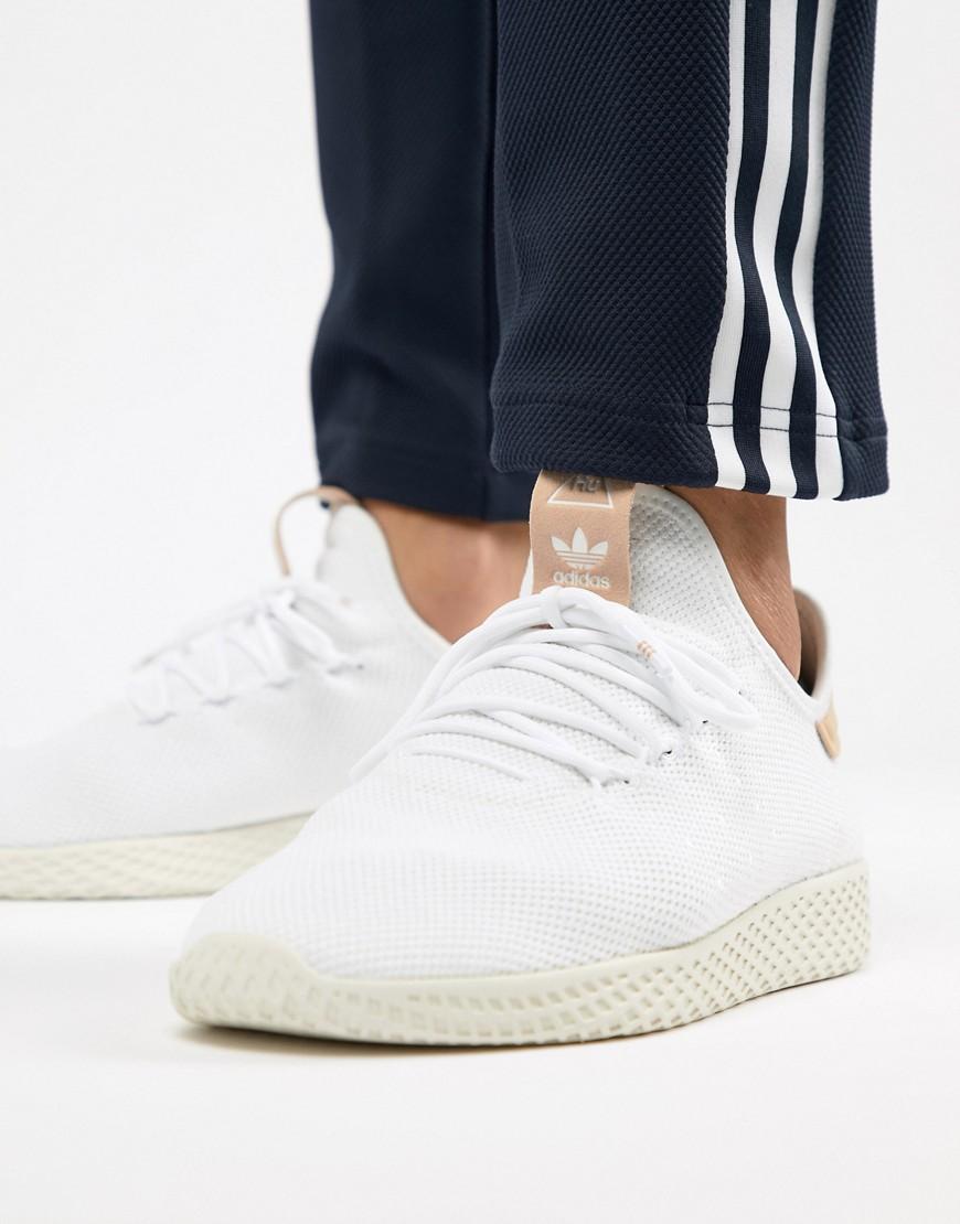 Adidas Originals Pharrell Williams Tennis Hu Sneakers In White Cq2169 -  White | ModeSens